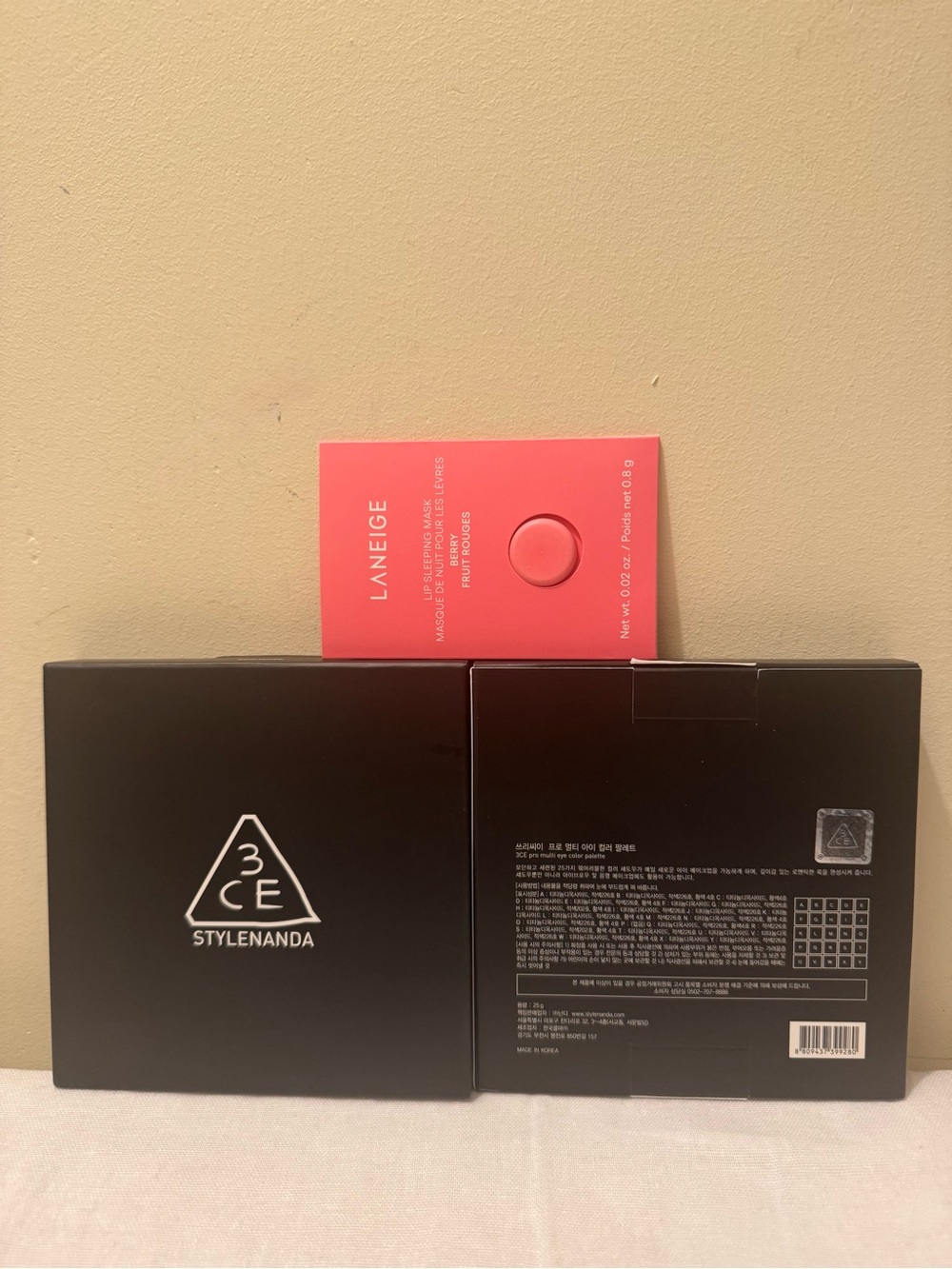 BNIB 3CE Limited Edition 10th Anniversary Set MUSEDAY Palette & SOFTENER Blush